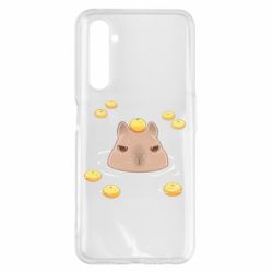 Чехол для Realme 6 Pro Морда капибары - PrintSalon