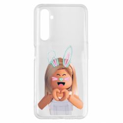 Чехол для Realme 6 Pro Roblox girl - PrintSalon