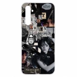 Чехол для Realme 6 Pro Венздей Адамс.