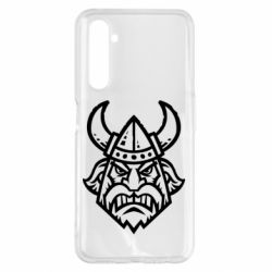 Чехол для Realme 6 Pro Викинг в Шлеме - PrintSalon