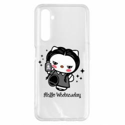 Чехол для Realme 6 Pro Wednesday Hello Kitty - PrintSalon