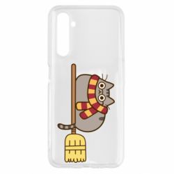 Чохол для Realme 6 Pusheen Harry Potter - PrintSalon