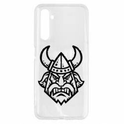 Чехол для Realme 6 Викинг в Шлеме - PrintSalon