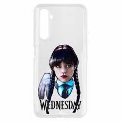 Чехол для Realme 6 Wednesday and Thing - PrintSalon