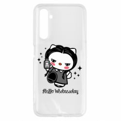 Чехол для Realme 6 Wednesday Hello Kitty - PrintSalon