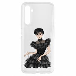 Чехол для Realme 6 Wednesday Sketch - PrintSalon