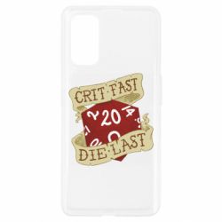 Чехол для Realme 7 Pro Crit fast - die last - PrintSalon