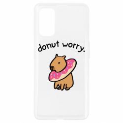 Чехол для Realme 7 Pro Donut Worry - PrintSalon