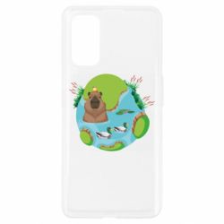 Чехол для Realme 7 Pro Капибара в воде - PrintSalon