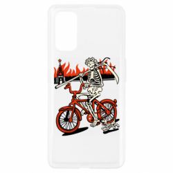Чехол для Realme 7 Pro Смерть с косой в винке! Горящий кремль