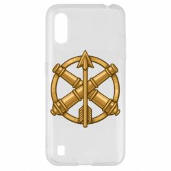 Чехол для Samsung A01/M01 Беретный знак войск противовоздушной обороны, сухопутных войск и зенитно-ракетных войск воздушных сил