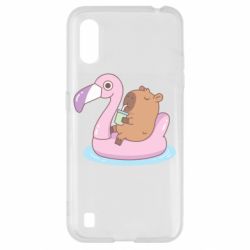 Чехол для Samsung A01/M01 Capybara Chilling