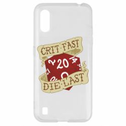 Чехол для Samsung A01/M01 Crit fast - die last