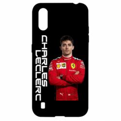 Чехол для Samsung A01/M01 F1 Charles Leclerc - PrintSalon