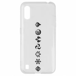 Чехол для Samsung A01/M01 Genshin loading screen