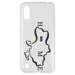 Чехол для Samsung A01/M01 Home. Map of Ukraine - PrintSalon