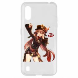 Чехол для Samsung A01/M01 Ху Тао Геншин