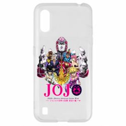 Чехол для Samsung A01/M01 JoJo Golden Wind - PrintSalon