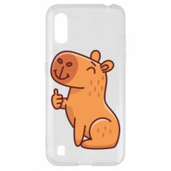 Чехол для Samsung A01/M01 Капибара лайк