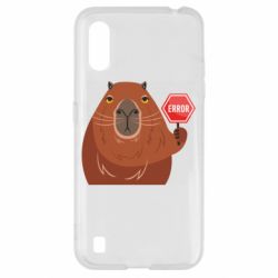 Чехол для Samsung A01/M01 Капибара. Error