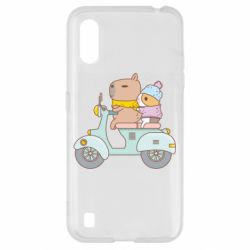 Чехол для Samsung A01/M01 Капибара и Морская свинка - PrintSalon