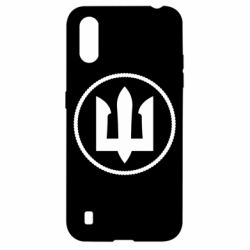 Чехол для Samsung A01/M01 Нарукавный Знак Морской Пехоти Украины