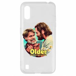 Чехол для Samsung A01/M01 Одни из нас Бил и Френк