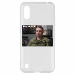 Чехол для Samsung A01/M01 Ухмылка Буданова