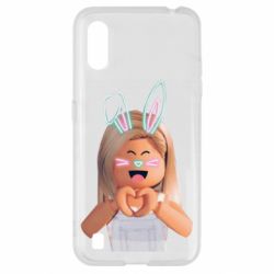 Чехол для Samsung A01/M01 Roblox girl