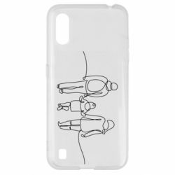 Чехол для Samsung A01/M01 Семья!