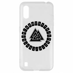 Чехол для Samsung A01/M01 Scandinavian Runes And Walknut