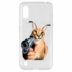 Чехол для Samsung A01/M01 Шлепа с пистолетом - PrintSalon