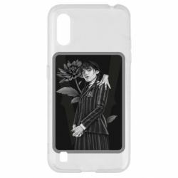 Чехол для Samsung A01/M01 Уэнсдэй | Венздей | Wednesday adams..