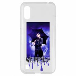 Чехол для Samsung A01/M01 Wednesday Text Logo