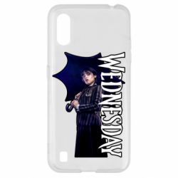 Чехол для Samsung A01/M01 Wendesday Addams