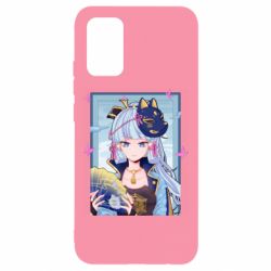 Чехол для Samsung A02s/M02s Аяка в рамке - PrintSalon