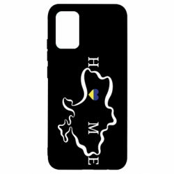 Чехол для Samsung A02s/M02s Home. Map of Ukraine - PrintSalon
