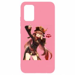 Чехол для Samsung A02s/M02s Ху Тао Геншин - PrintSalon