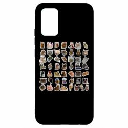 Чехол для Samsung A02s/M02s Коты мем. - PrintSalon