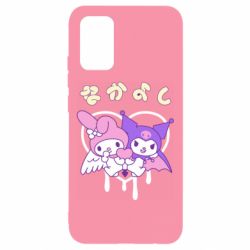 Чехол для Samsung A02s/M02s Kuromi and My Melody - PrintSalon