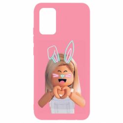 Чехол для Samsung A02s/M02s Roblox girl - PrintSalon