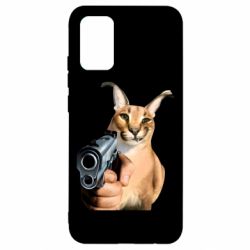 Чехол для Samsung A02s/M02s Шлепа с пистолетом - PrintSalon