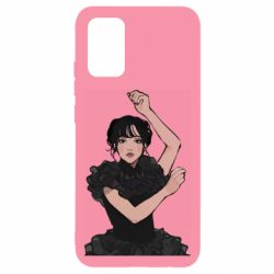 Чехол для Samsung A02s/M02s Уэнсдей арт - PrintSalon