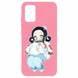 Чехол для Samsung A02s/M02s Very cute Nezuko - PrintSalon