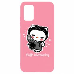 Чехол для Samsung A02s/M02s Wednesday Hello Kitty - PrintSalon