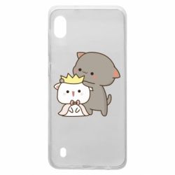 Чехол для Samsung A10 Чиби котики - PrintSalon