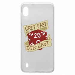 Чехол для Samsung A10 Crit fast - die last