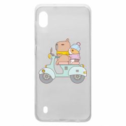 Чехол для Samsung A10 Капибара и Морская свинка - PrintSalon