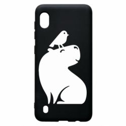 Чохол для Samsung A10 Копібара та Пташка - PrintSalon