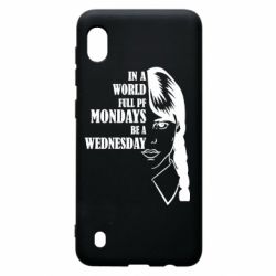 Чехол для Samsung A10 Wednesday girl